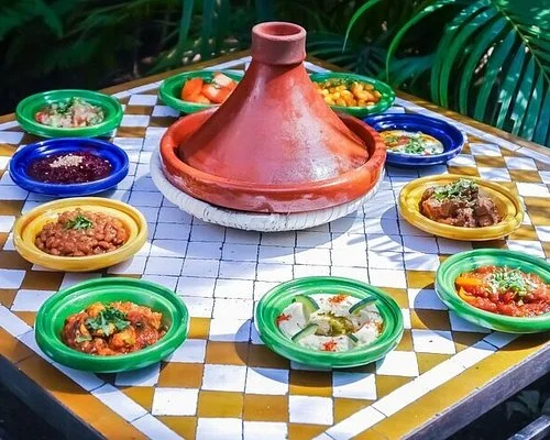 Local restaurant with Moroccan specialties or seafood.webp