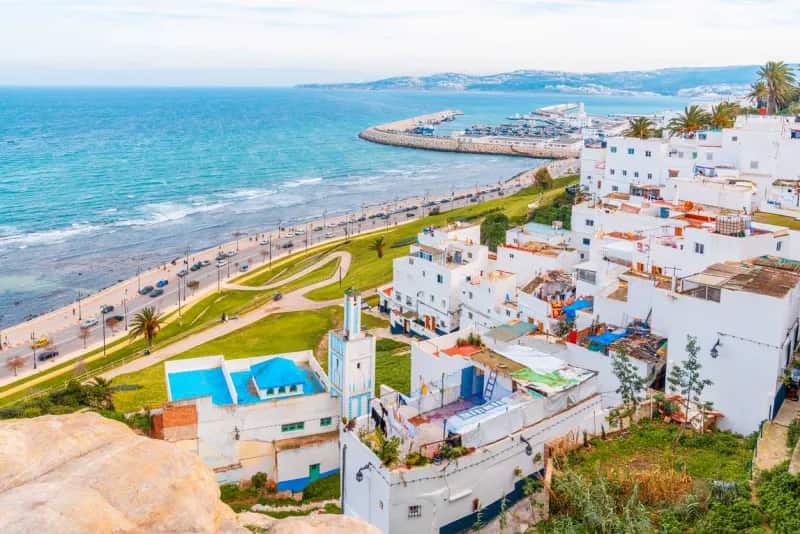 Tangier Mediterranean city Morocco
