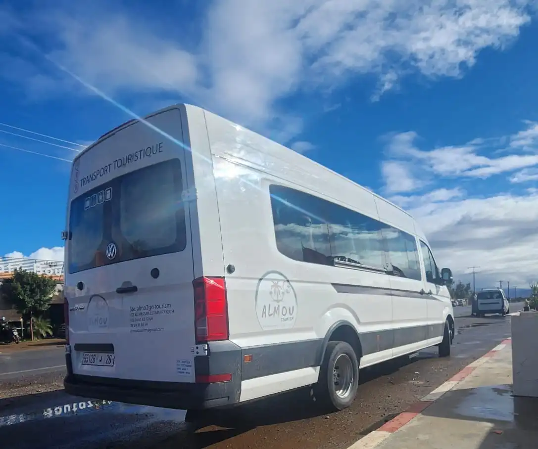 Arrival in Marrakech with Azura Tours tourist transport