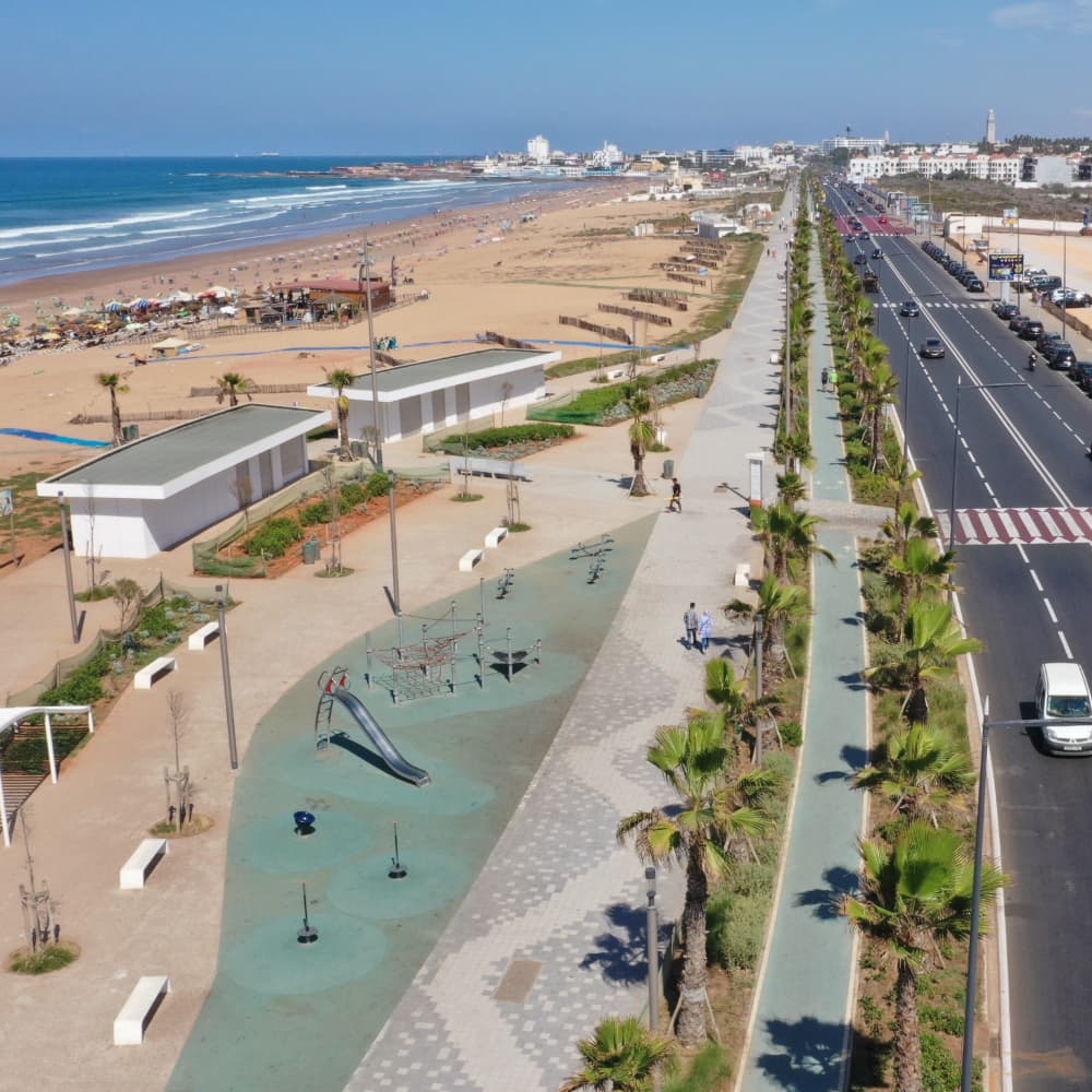 Atlantic corniche and coast, Morocco