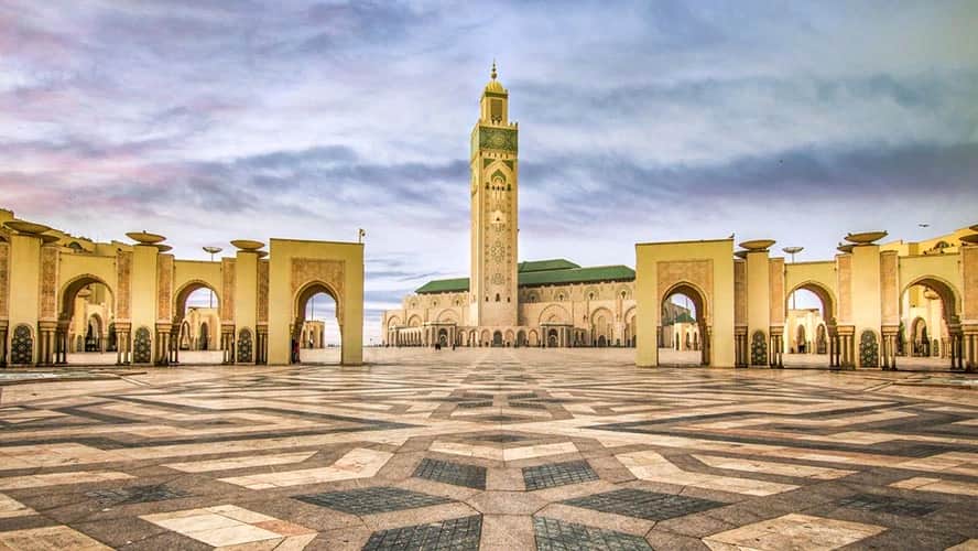 Casablanca excursion and Hassan II Mosque, Morocco