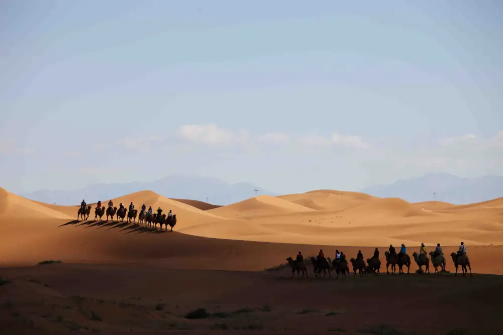 Sahara Desert Merzouga excursion with dunes and luxury camp
